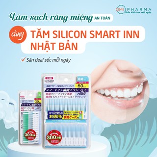Tăm Silicon Smart Inn Nhật Bản làm sạch răng nhẹ nhàng