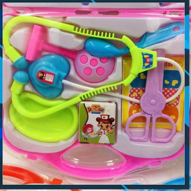 Bộ đồ chơi bác sĩ cho bé, màu sắc đẹp, chất liệu an toàn - soleilshop