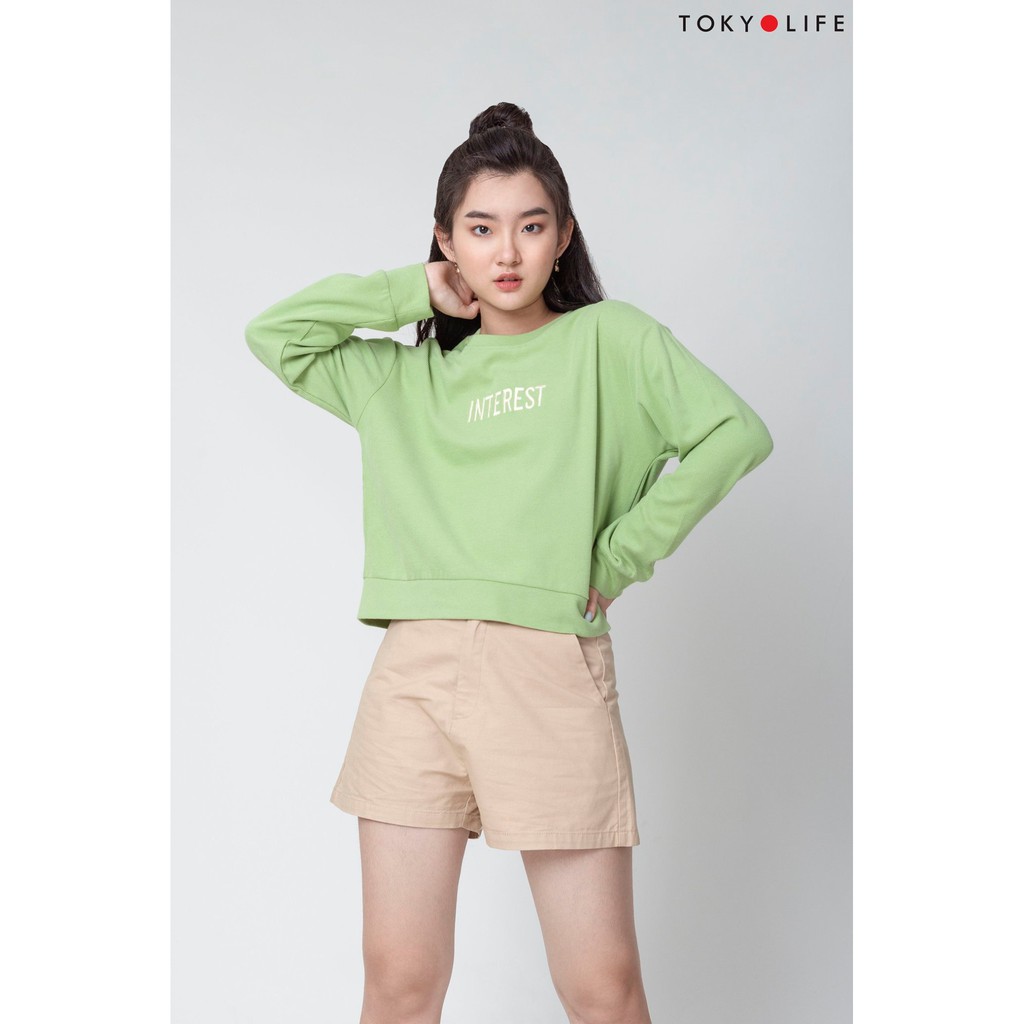 [Mã WABR2711 giảm 10% đơn 250K] Áo nỉ TOKYOLIFE chui đầu Nữ E9SWS014H | BigBuy360 - bigbuy360.vn