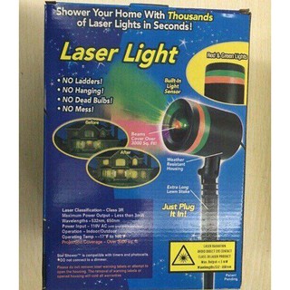 Đèn Trang Trí Giáng Sinh Laser christmas Light