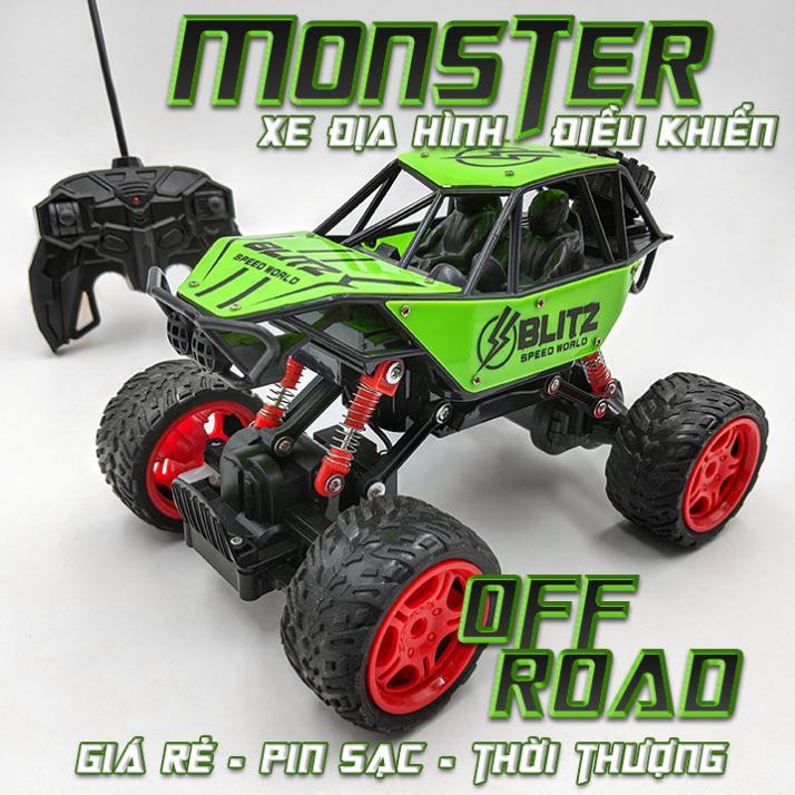 Xe địa hình MONSTER điều khiển - Pin sạc - Giá rẻ