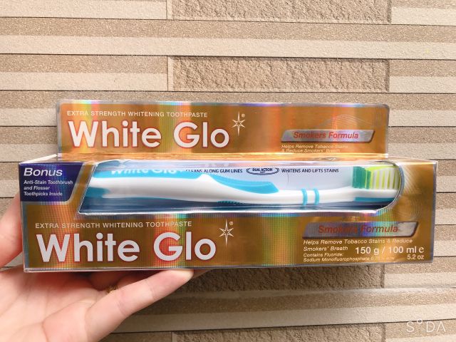 Kem đánh răng White Glo các màu 150ml ( tặng kèm bàn chải đánh răng)