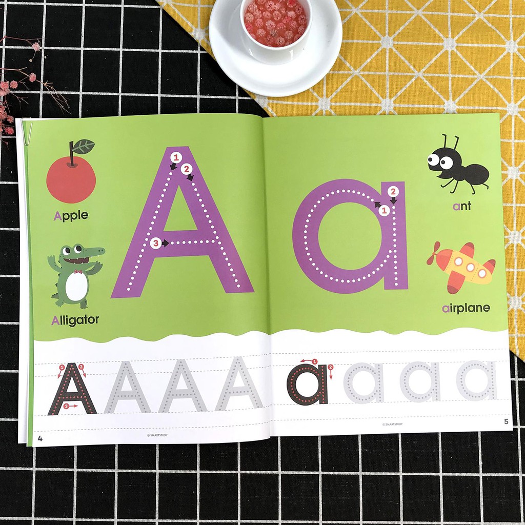 Sách - Bảng Chữ Cái ABC - Activity 1 (A-M) - (Dành cho trẻ 3-6 tuổi)