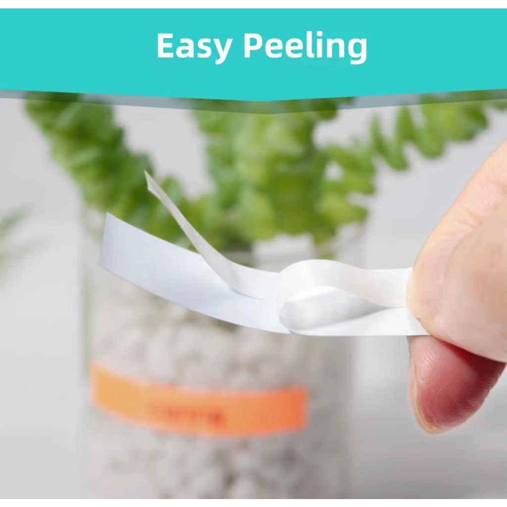 Băng keo nhiều màu tương thích với máy in nhãn Brother P-Touch