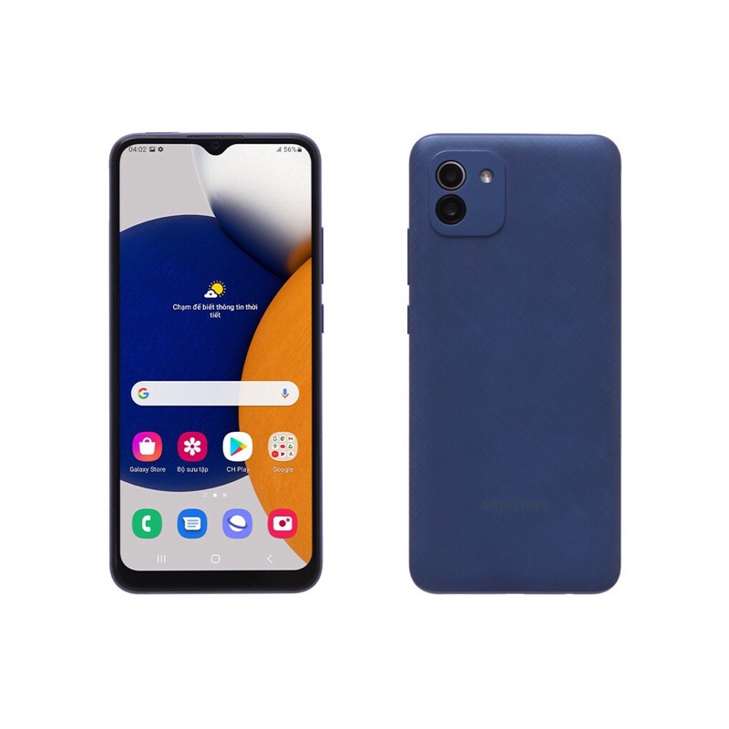 Điện thoại Samsung A03 ram 3gb, rom 32gb, camera 48mb chính hãng bảo hành 12 tháng toàn quốc