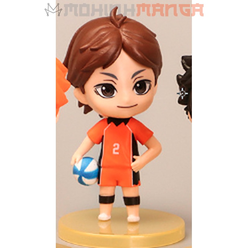 Combo 4 mô hình nhân vật Haikyuu Vua bóng chuyền Hinata Shoyo Kageyama Tobio Koshi Sugawara Oikawa Toru Haikyu đồ chơi