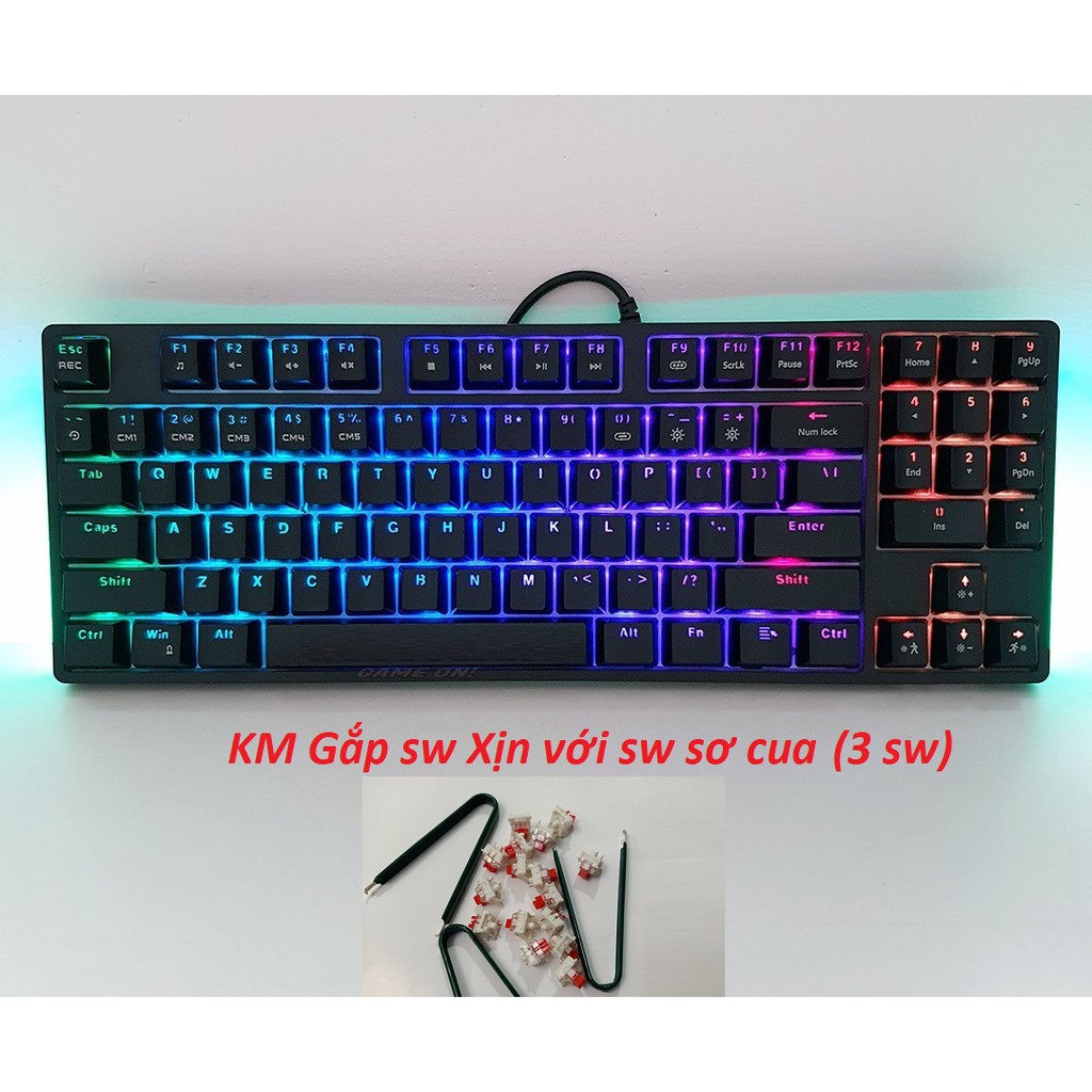 Phím cơ Gnet k89 RGB switch outemu | BigBuy360 - bigbuy360.vn