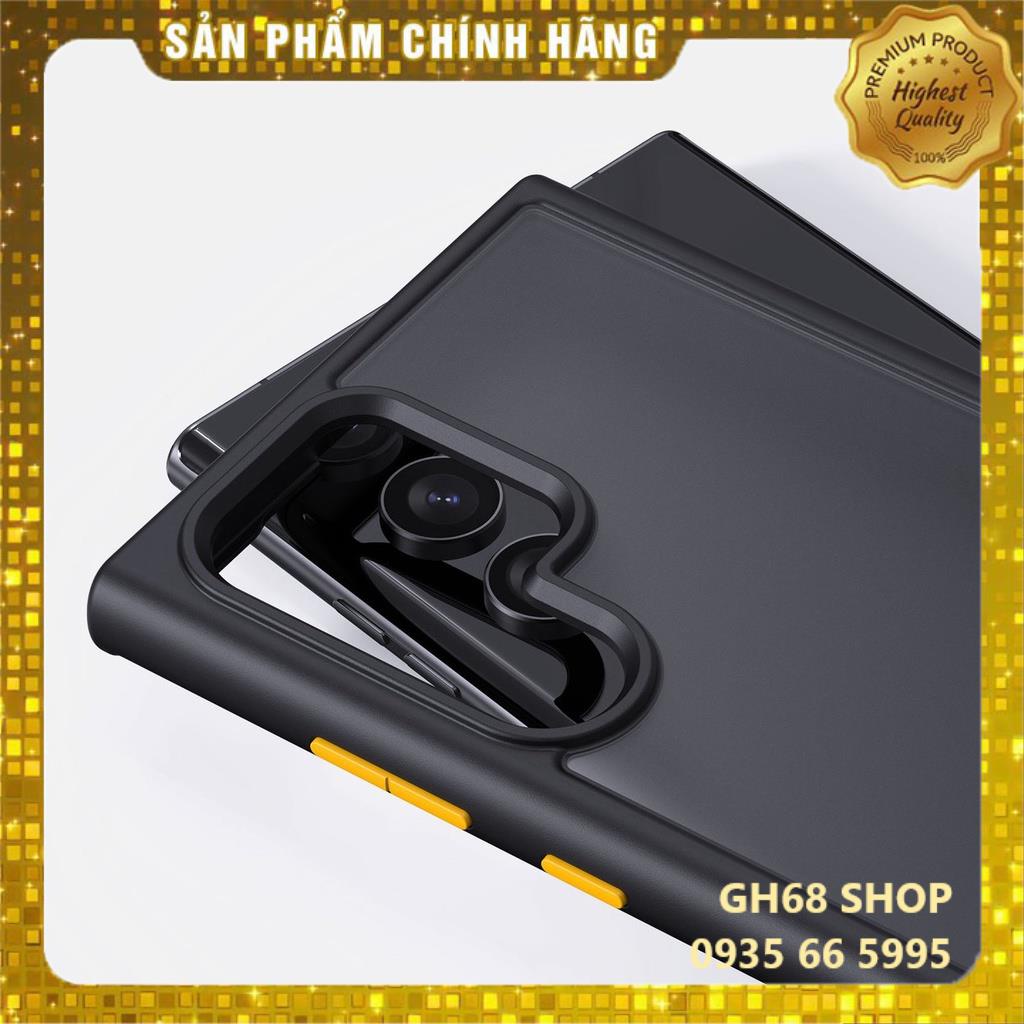 Ốp lưng Chống Vân Tay cho Samsung S22, S22 Plus, S22 Ultra - Chính hãng X&amp;M
