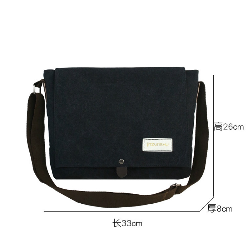 Túi đeo chéo vai bằng nylon sức chứa lớn thời trang Hàn Quốc dùng làm quà tặng cho nam
