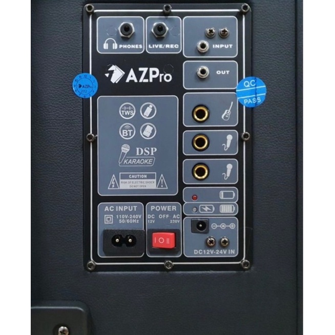 LOA KÉO CAO CẤP AZPRO AZ 318 LOA 5 ĐƯỜNG TIẾNG BASS 20 ÂM THANH 2.1-TẶNG KÈM 2 MICRO KARAOKE