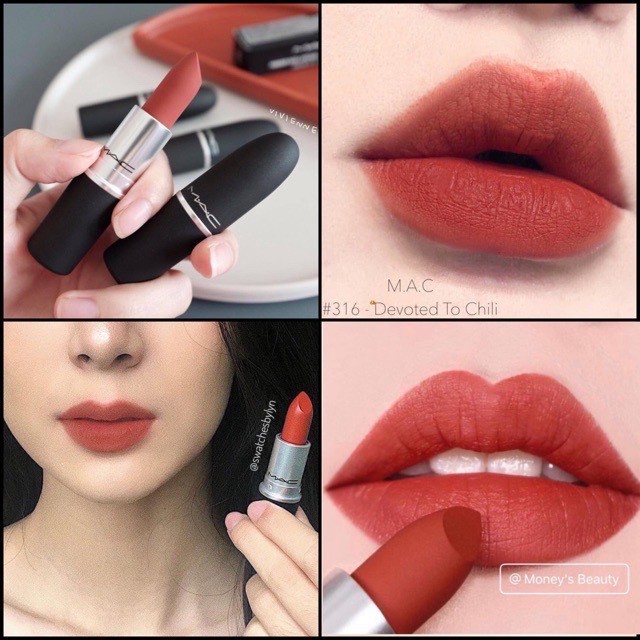 （Mua 2 tặng 1）Son MAC Chính Hãng, Matte, Rettro Matte, Powder Kiss có bill bao check | BigBuy360 - bigbuy360.vn