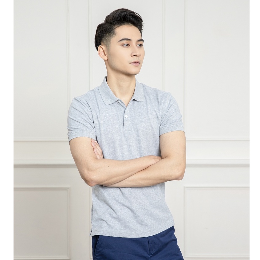 Áo polo nam ARISTINO dáng Slim fit ôm vừa, cổ áo dệt rib khỏe khắn, chất vải mềm mại, thoáng mát - APSR02