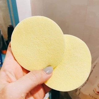 Bông nở rửa mặt bọt biền Chivey 12 miếng