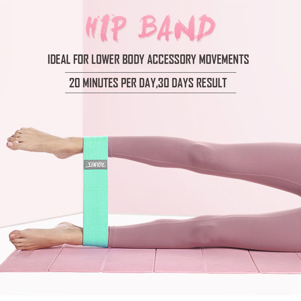 Dây Đai Kháng Lực Hỗ Trợ Luyện Tập Yoga/Thể Hình