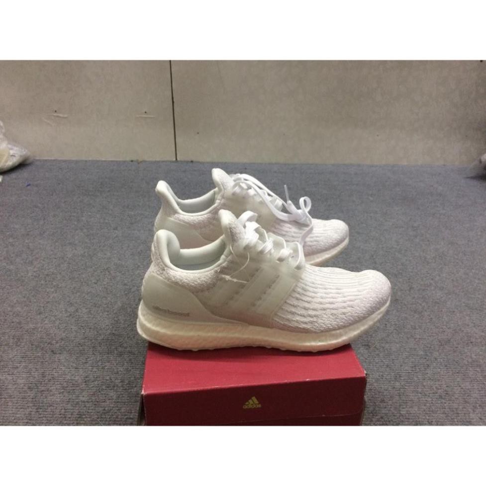 New Mới Nhất -  Giày ultra boost trắng xám thể thao nam nữ " '