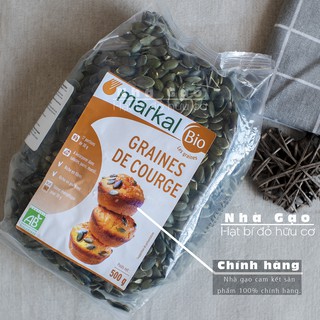 Hạt bí đỏ hữu cơ 500g (đã tách vỏ)