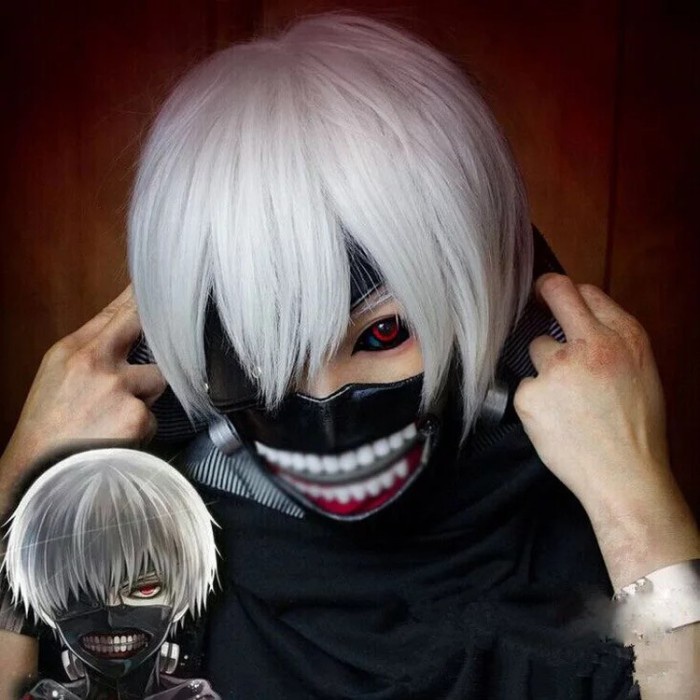 Mặt Nạ Hóa Trang Nhân Vật Kaneki Ken WIBU Trong Phim Hoạt Hình Tokyo Ghoul