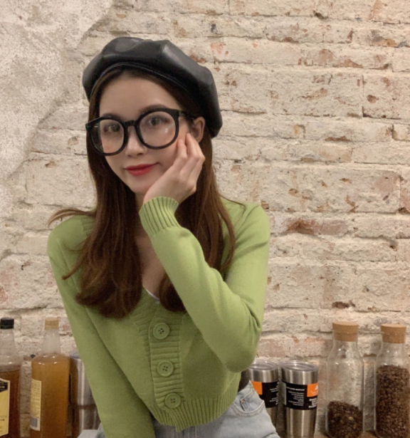 Áo khoác cardigan dệt kim mỏng thời trang xuân thu cho bạn nữ | BigBuy360 - bigbuy360.vn