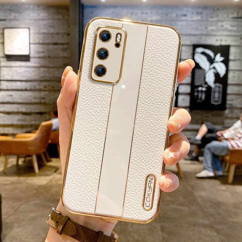 Ốp điện thoại mạ điện bảo vệ camera cho Huawei P40 Pro
