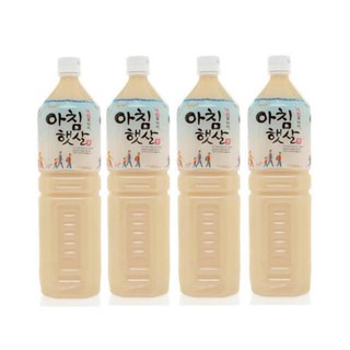 Combo 4 chai sữa gạo Woogjin Hàn Quốc 1.5lít cực thơm ngon, bổ dưỡng alohatchia