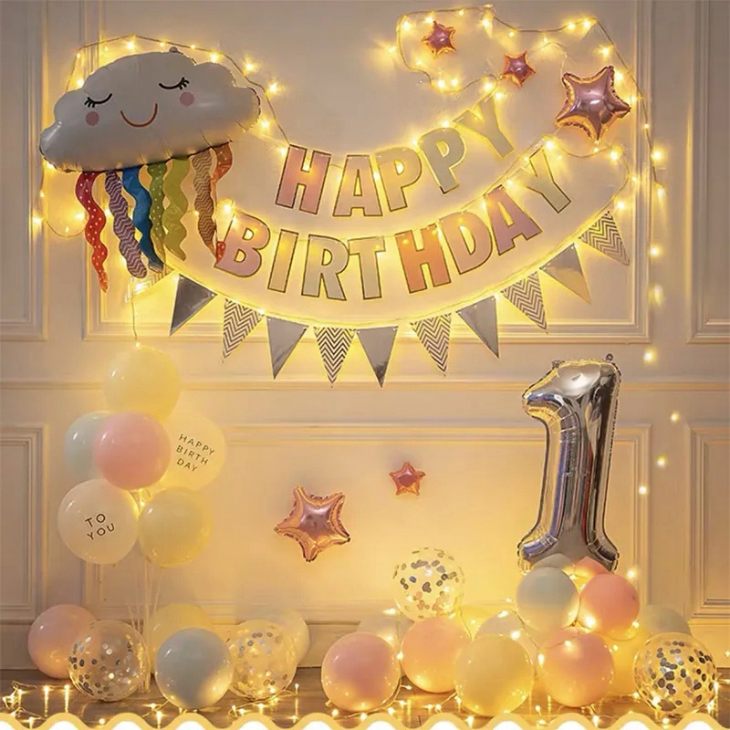 Dây Cờ Treo Trang Trí Tiệc Sinh Nhật