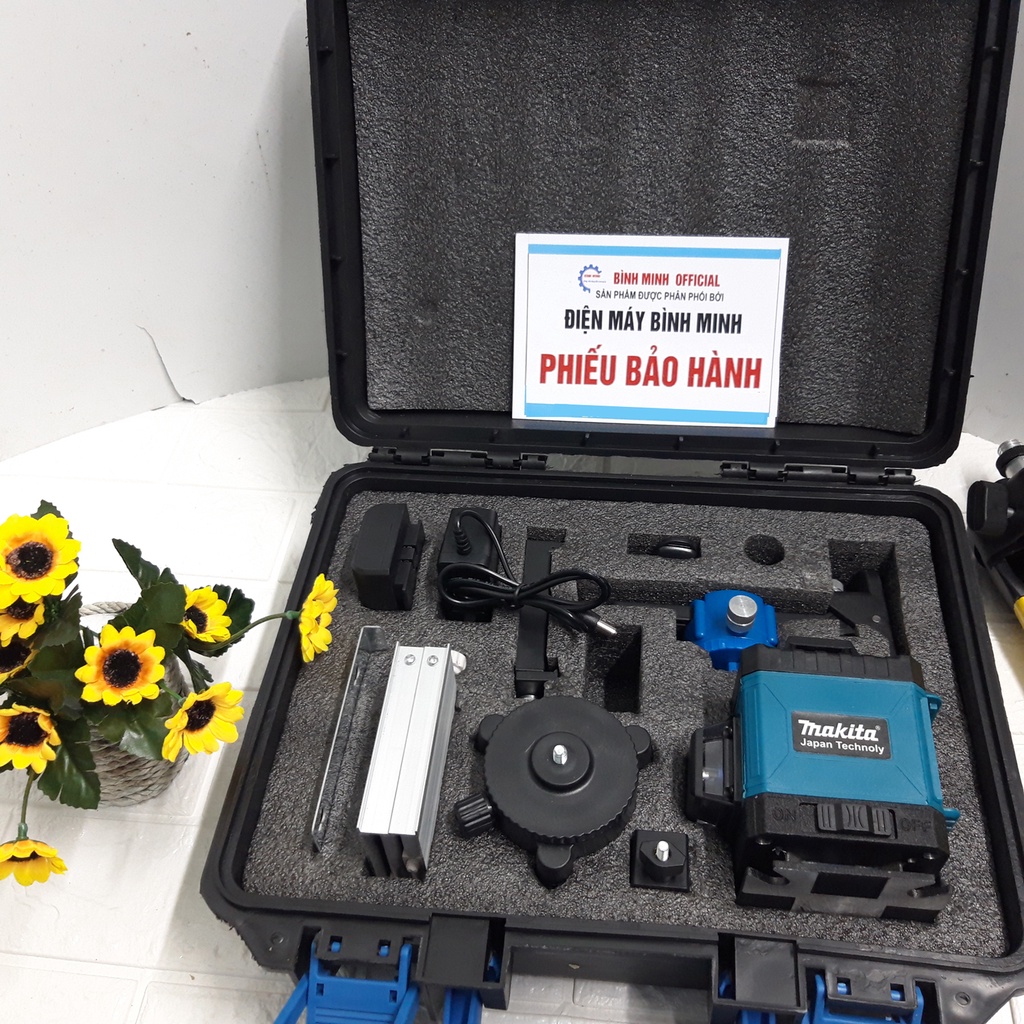 Bộ máy cân mực laser 12 tia xanh MA KTA - máy đánh thăng bằng
