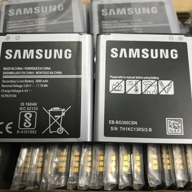 Pin Samsung Galaxy G360/J2/CORE PRIME/J200/G360H/G360P/G361/G361H/G3606/J200GU/G3608/G3609