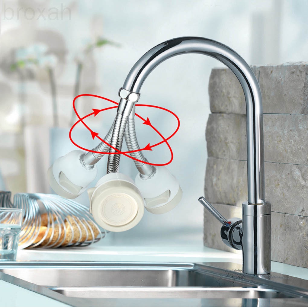 Đầu nối phun nước có áp suất chống tia nước tiết kiệm cho nhà bếp nhà tắm