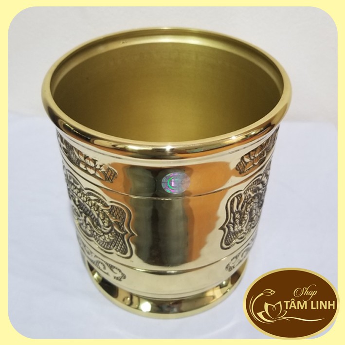 Lư Hương Đồng Cao 14 cm