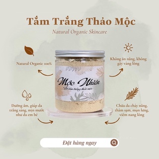 Bột tắm trắng thảo mộc - Mộc Nhiên