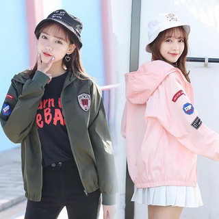 Áo khoác dù 2 lớp in logo 198 siêu cute