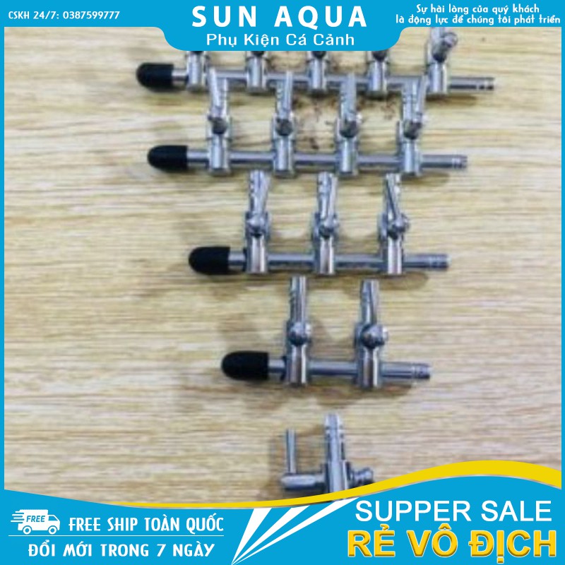 Đầu chia dây sủi inox [SUN AQUA]