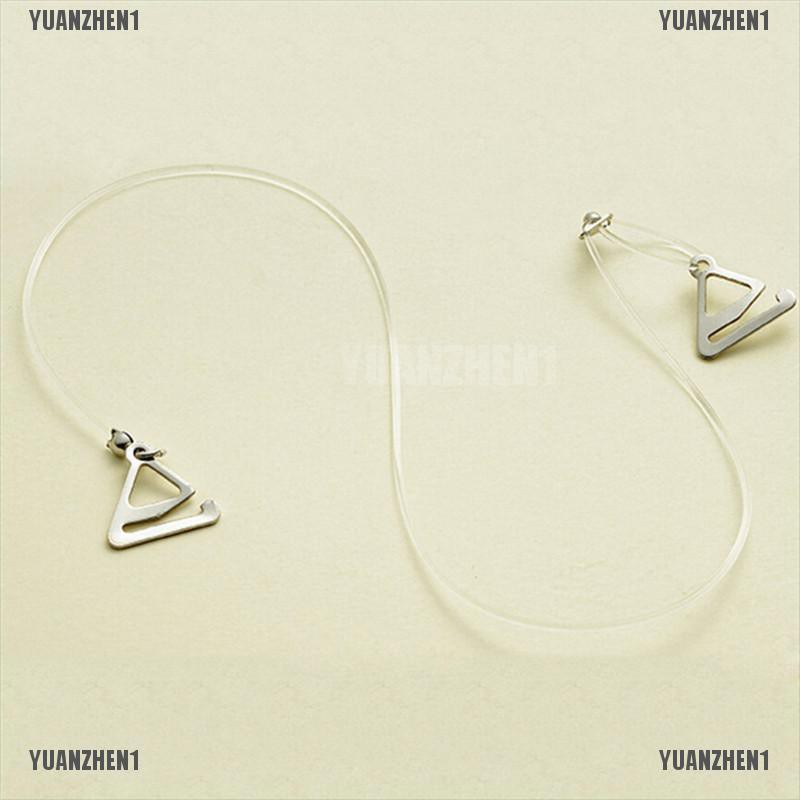 Dây áo ngực màu trong suốt/ đen điều chỉnh được kích thước cho nữ