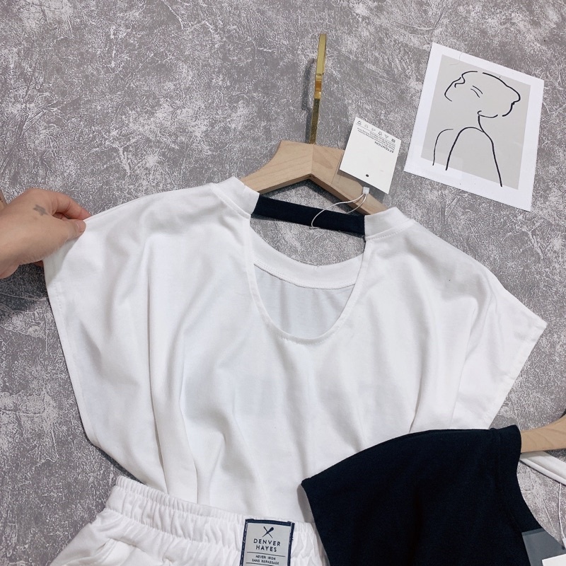 Set bộ hở lưng nữ