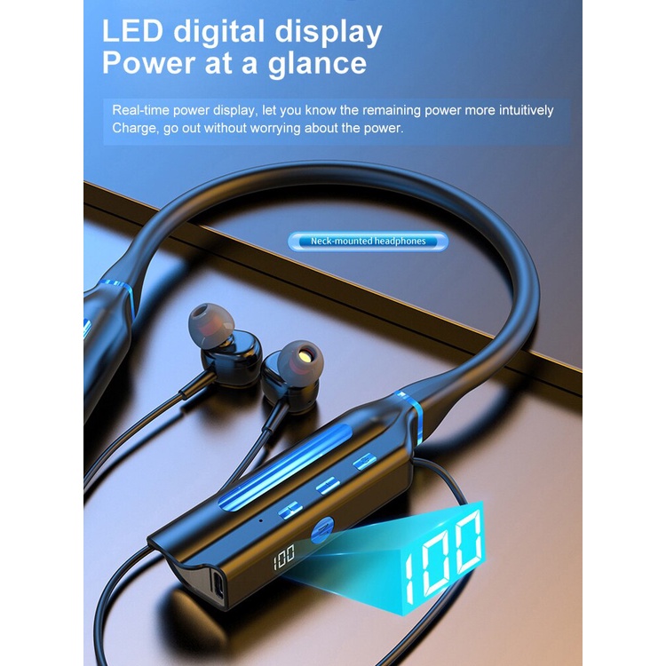 Tai Nghe Bluetooth Không Dây 10000mAh 5000 Tiếng Ồn Chất Lượng Cao