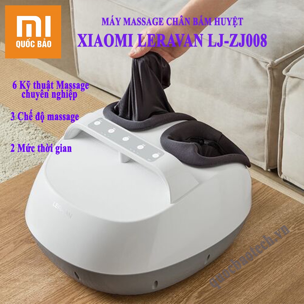 Máy massage chân bấm huyệt Xiaomi Leravan LJ-ZJ008