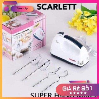 Máy đánh trứng cầm tay Scarlett 180W 7 tốc độ