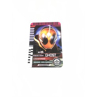 Thẻ bài sưu tầm card in kamen rider Decade đọc được 2 mặt trong Driver Ghost