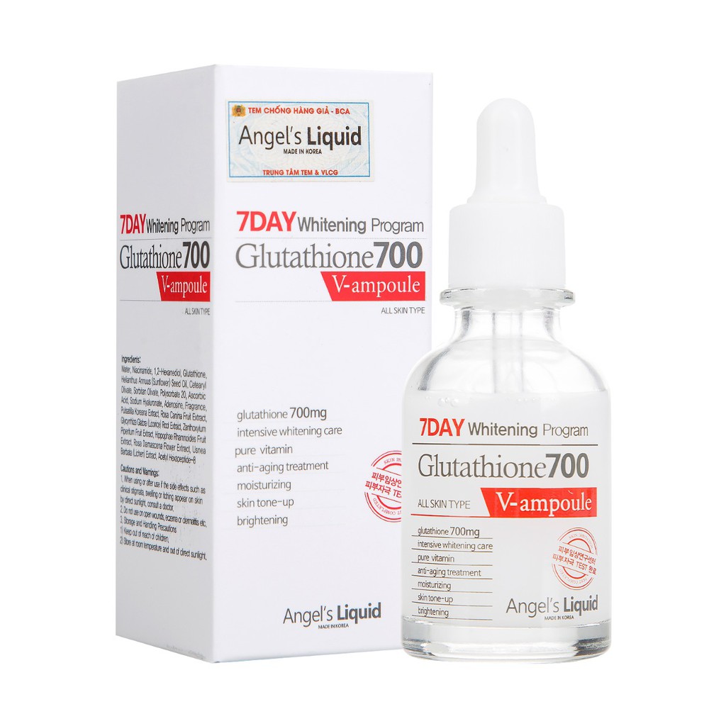 Tinh Chất Angel's Liquid Dưỡng Sáng Da, Mờ Thâm 30ml