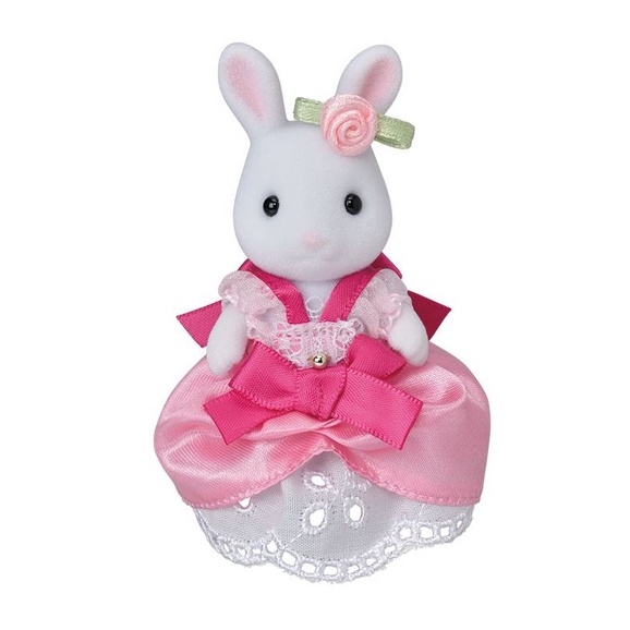 Đồ Chơi Sylvanian Families Bộ Bàn Tiệc Trà Trong Vườn Hồng Rose Garden Tea Set