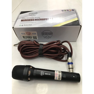 Micro hát karaoke có dây BBS K8 hàng chuẩn