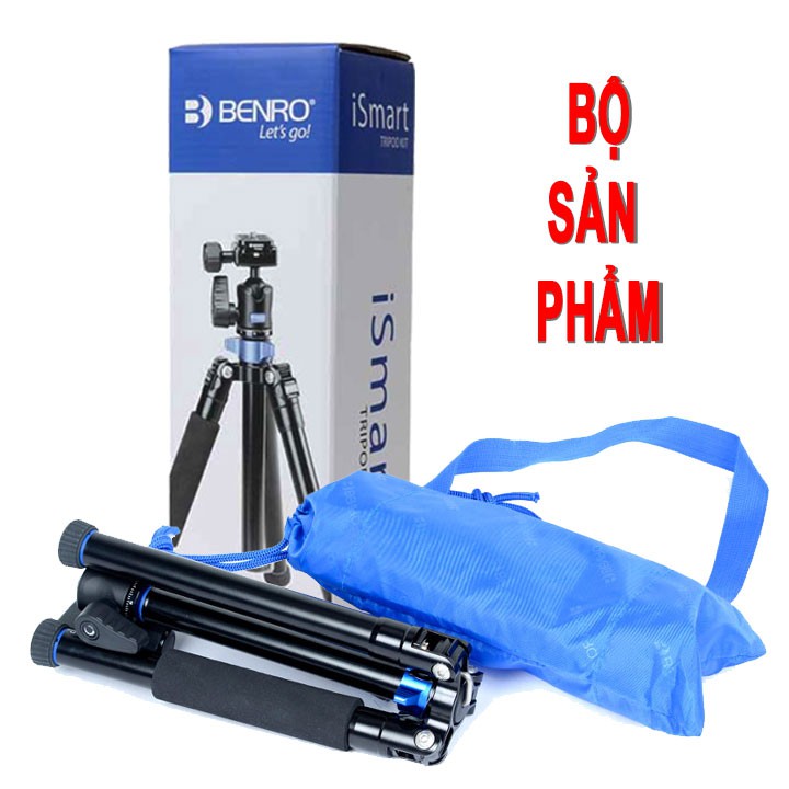 BENRO IS05 - Chân Đế Tripod Cao Cấp Cho Máy Ảnh Và Máy Quay