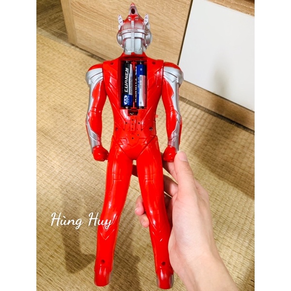 Đồ chơi siêu nhân pin siêu nhân điện quang ultraman phát sáng có nhạc size to