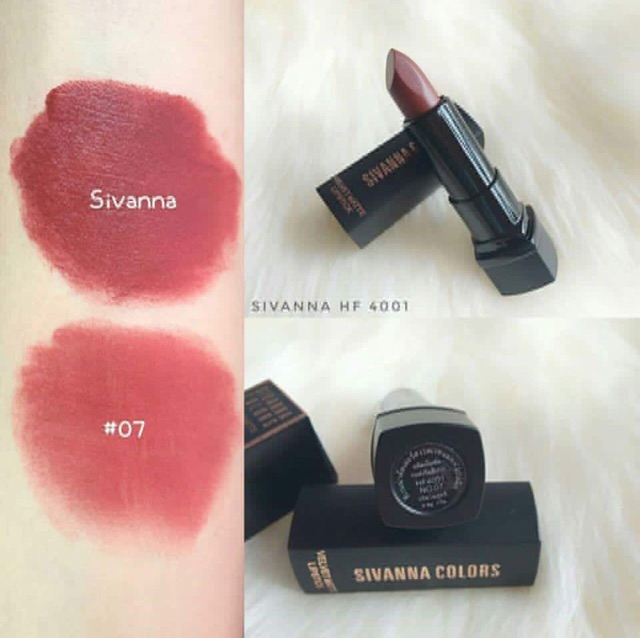 SON LÌ SIVANNA VELVET MATTE FULL BẢNG MÀU