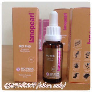 Serum chống nhăn và lão hóa nhau cừu đậm đặc Lanopearl Bio PHD Triple Lift Skin Serum <Date 12/20203>