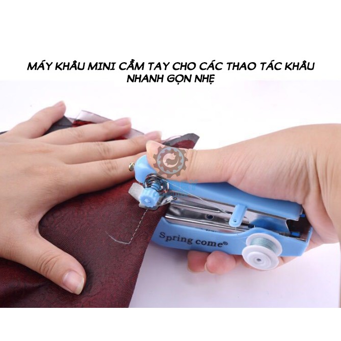 Bộ Máy Khâu Kim Chỉ Mini Cầm Tay Tiện Dụng