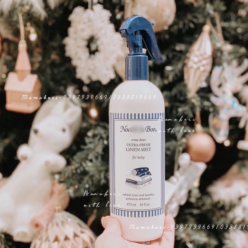 Xịt thơm quần áo Noodle&Boo 473ml