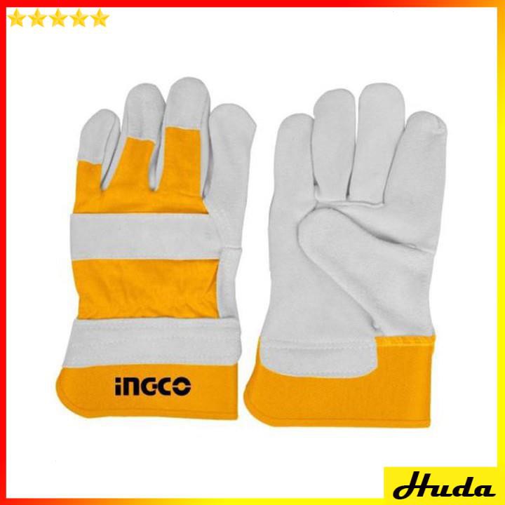 10.5 inch Găng tay vải da INGCO HGVC0  LKJ