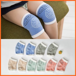 Tất tập bò, tất bọc đầu gối - Chất liệu cotton, đính silicon chống trượt cho bé