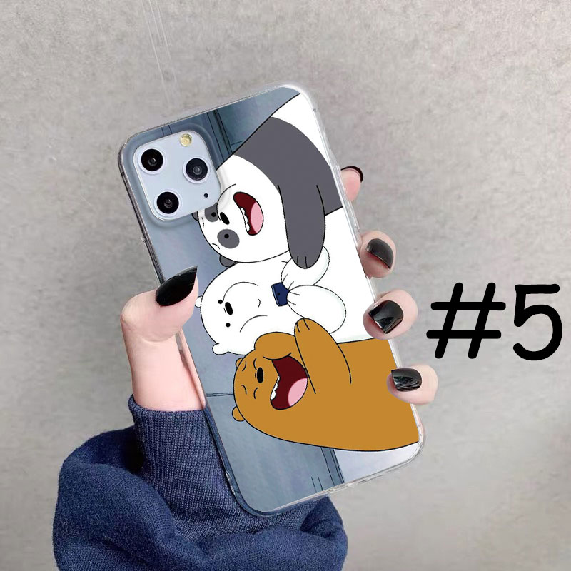 Ốp Lưng TPU Mềm Samsung Galaxy J1 2016 J1Mini  Three Bare Bears 3